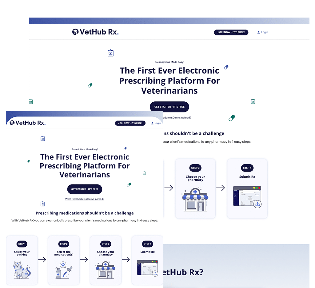 vethub website idea 7